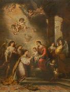 Bartolome Esteban Murillo santa catalina cadiz oil on canvas